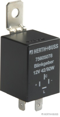 Flasher unit with retaining bracket, 30X40X30 mm, - Detail 1