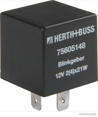 Flasher unit, 12V/2/4x21+4W, 3-pole - Detail 1