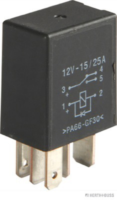 Relais Arbeitsstrom Wechsler 12V/25A 5polig m.Diode - Detail 1