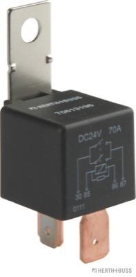 Relais Arbeitsstrom 24V/70A 4polig m.Widerstand - Detail 1