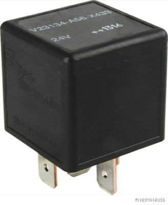 Relais Arbeitsstrom Wechsler 24V/30A 5polig m.Widerstand - Detail 1