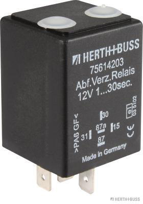 Zeitrelais einstellbar anzugverzögert 12V/15A 5polig - Detail 1