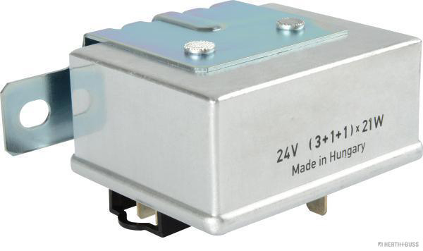 Flasher unit, Mercedes Benz, 24V/3+1/10x21W, 12-pole - Detail 1
