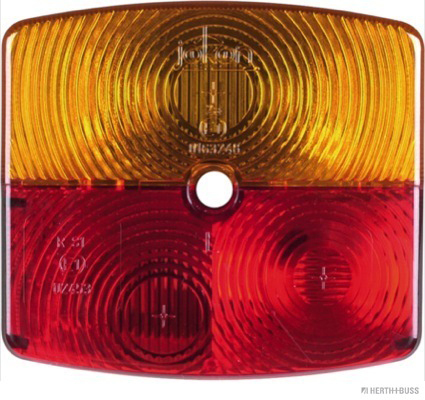 Lens for combination tail light, left - Detail 1