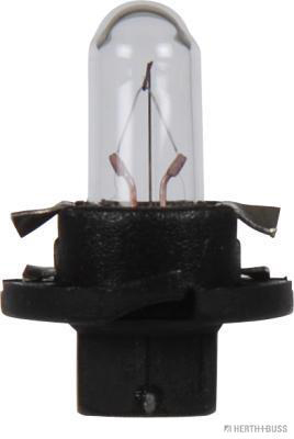 Glühlampe Kunstoffsockellampe schwarz 12V/1,2W EBSP9 BAX8,4d (10 Stück) - Detail 1