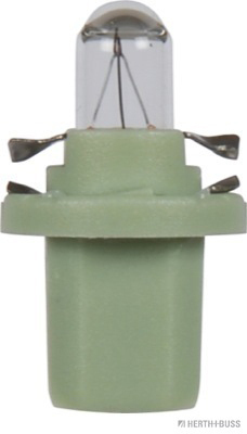 Glühlampe Kunstoffsockellampe mintgrün 12V/2,0W B8,5d BAX10d (10 Stück) - Detail 1