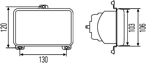 Scheinwerfereinsatz m. Positionsli - Detail 1