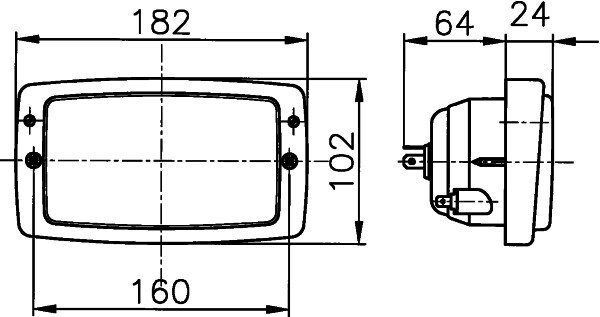 Hauptscheinwerfer H4 li/re - Detail 1