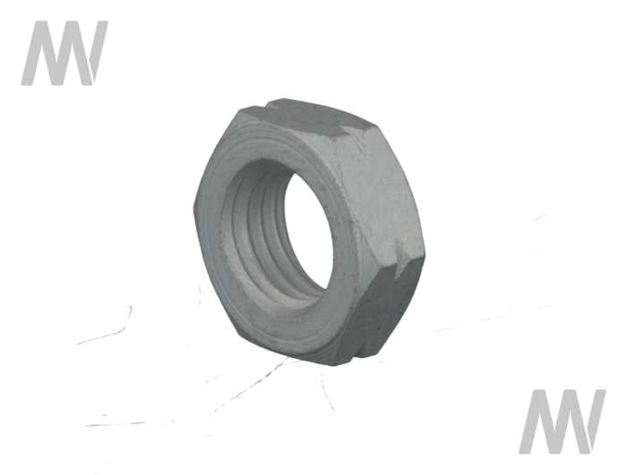 Flachmutter Linksgewinde - Detail 1