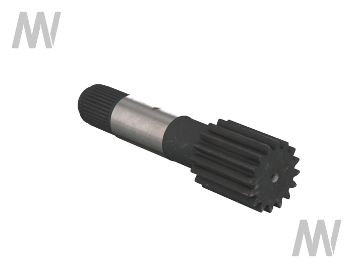 Shaft f. planetary wheels front axle - Detail 1