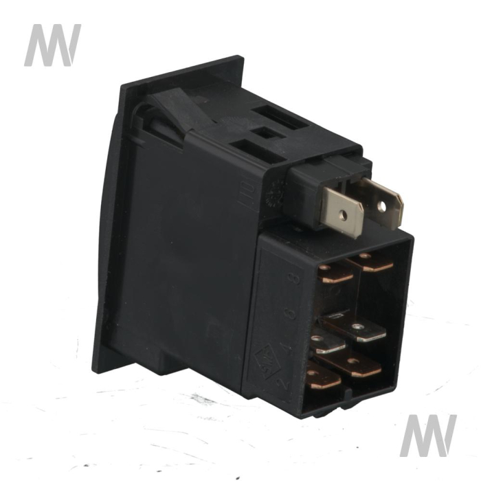 Schalter f. Zapfwelle u. gefederte Vorderachse - Detail 1