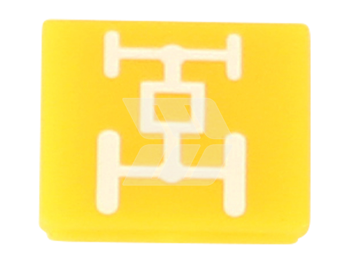 Symbol f. Allrad (gelb) - Detail 1