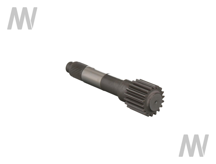 Sonnenradwelle 18 Zähne, Vorderachse Magnum - Detail 1