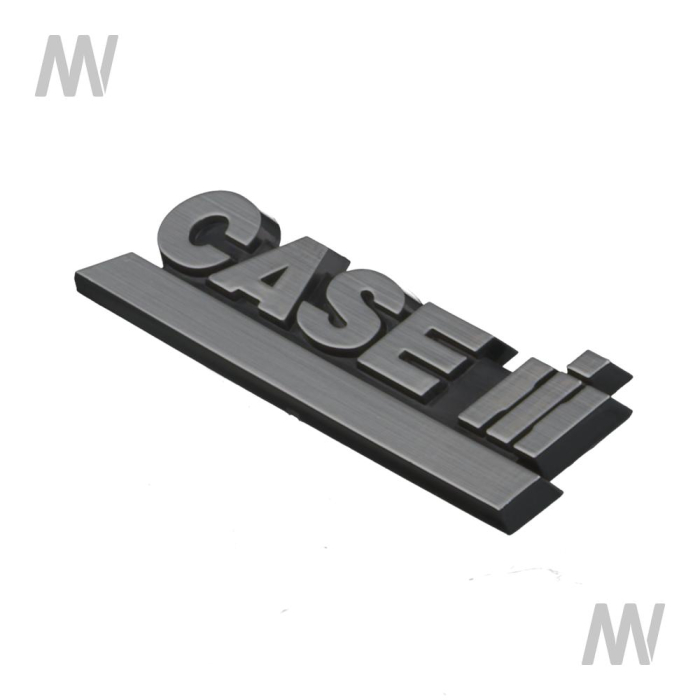 Emblem  -CASE-IH- - Detail 1
