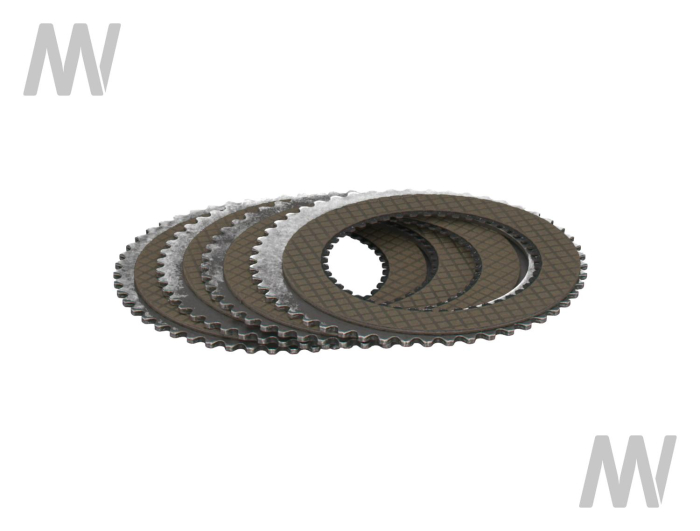 Clutch plate pack - Detail 1