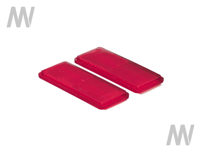 Reflector red self-adhesive - Detail 1