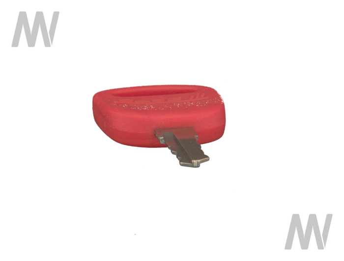 Ignition Key Red CASE Logo - Detail 1