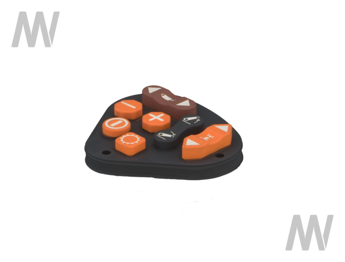 Keyboard cover without board CVX T3 - Detail 1