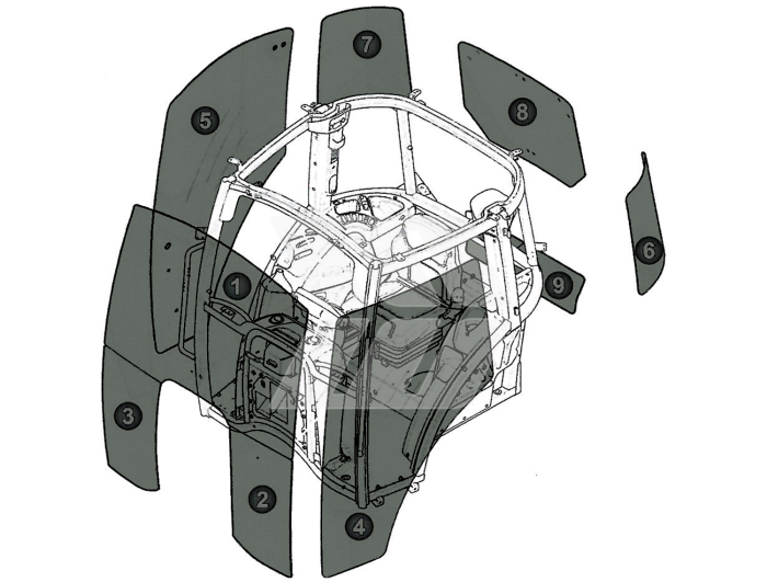 Gasdruckdämpfer - Detail 1