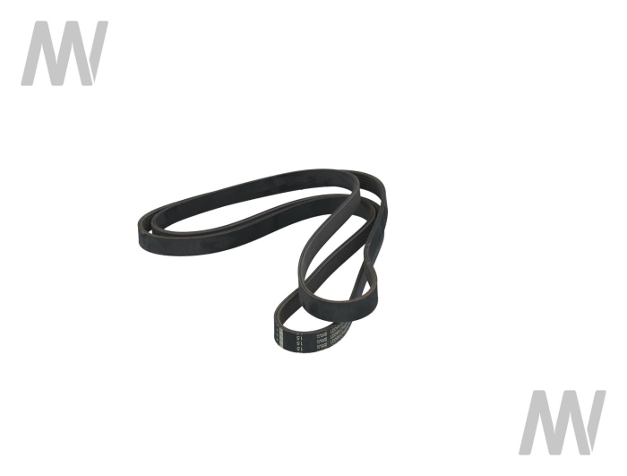 Grooved belt air conditioner compressor - Detail 1