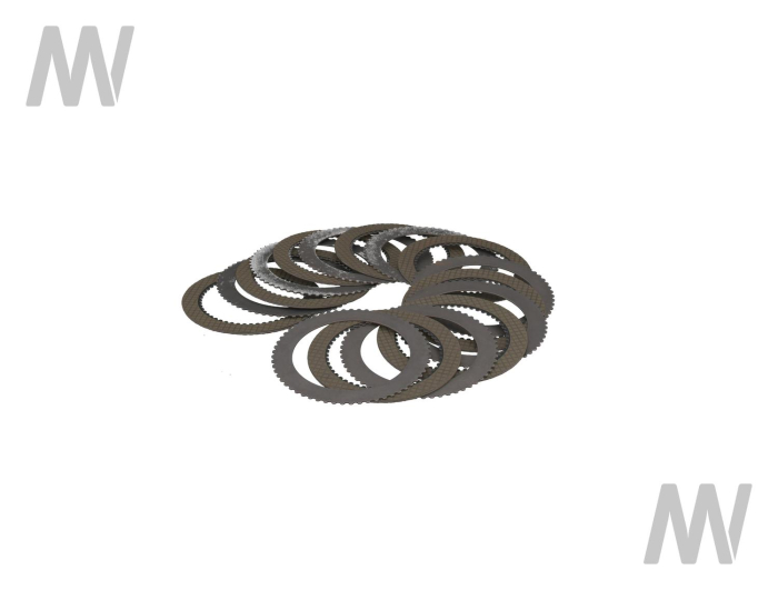 Clutch plate pack - Detail 1