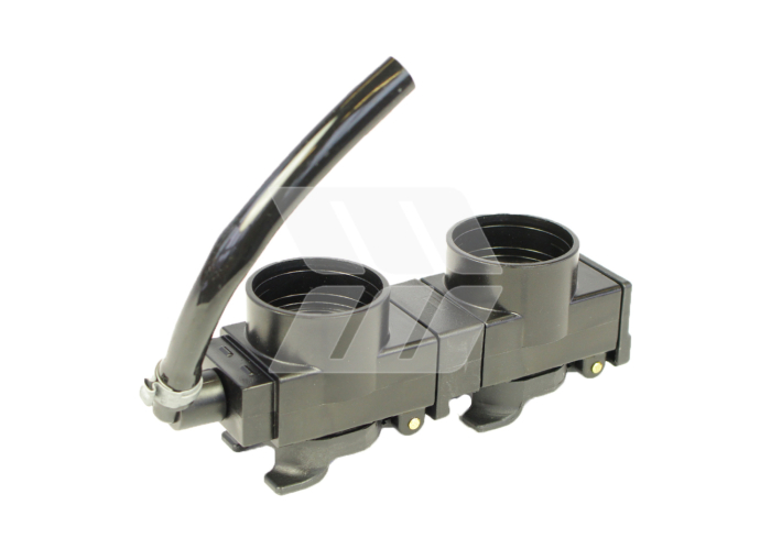 Leakage oil housing 2-fold cpl. - Detail 1