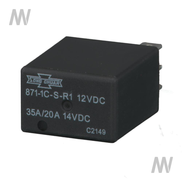 Relais 12V/ 20/35A Mini - Detail 1