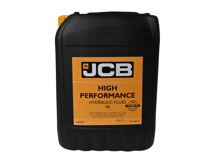 JCB High Performance Hydraulic Oil HLP46 20L - Detail 1