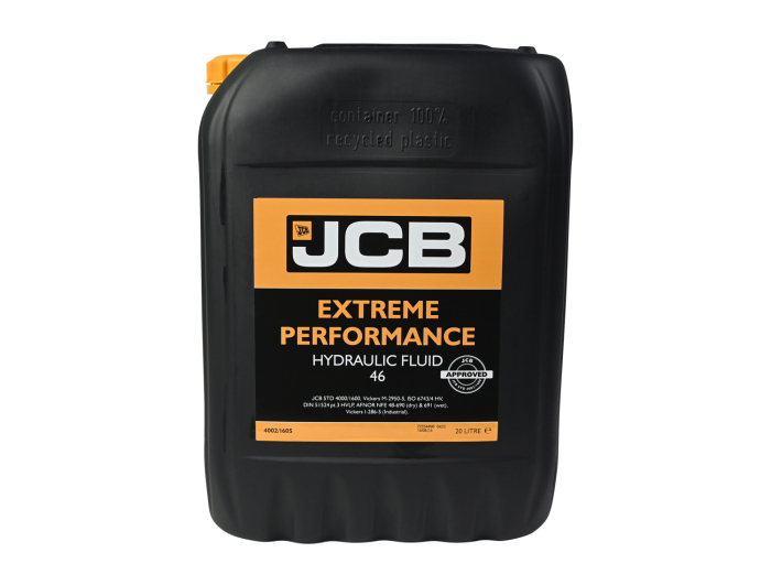 JCB Extreme Performance Hydraulic Oil VG46 20L - Detail 1