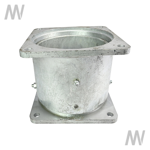 MZ swivel joint 8", quadr. flange - Detail 1