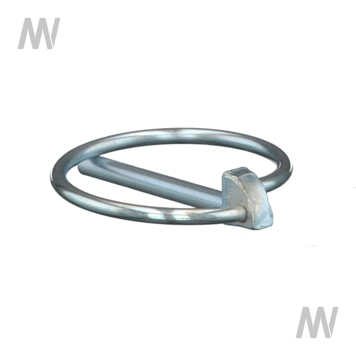 Pöttinger Klappstecker 3,5 x 32 ZN - Detail 1