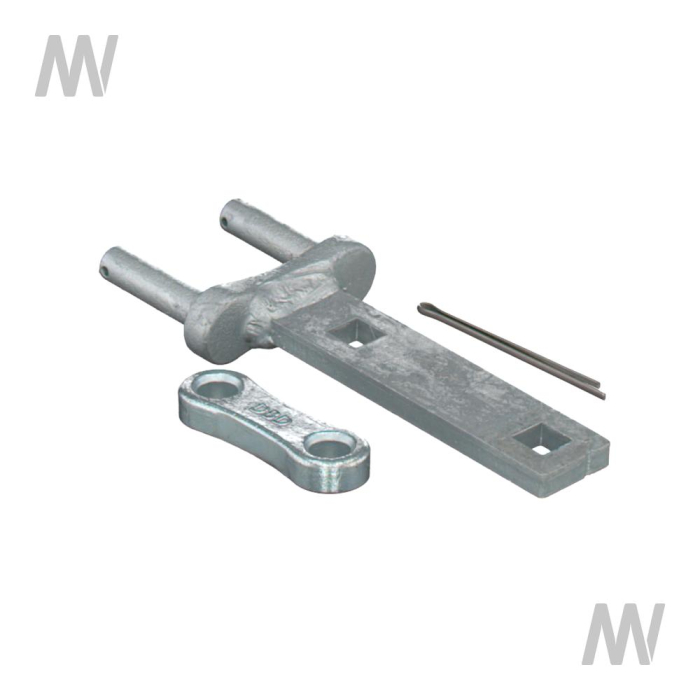 Pöttinger Verbindungsglied + Flansch DBD 80 - Detail 1