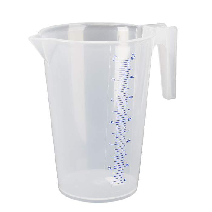 Measuring cup-PP-3 l, transparent - Detail 1