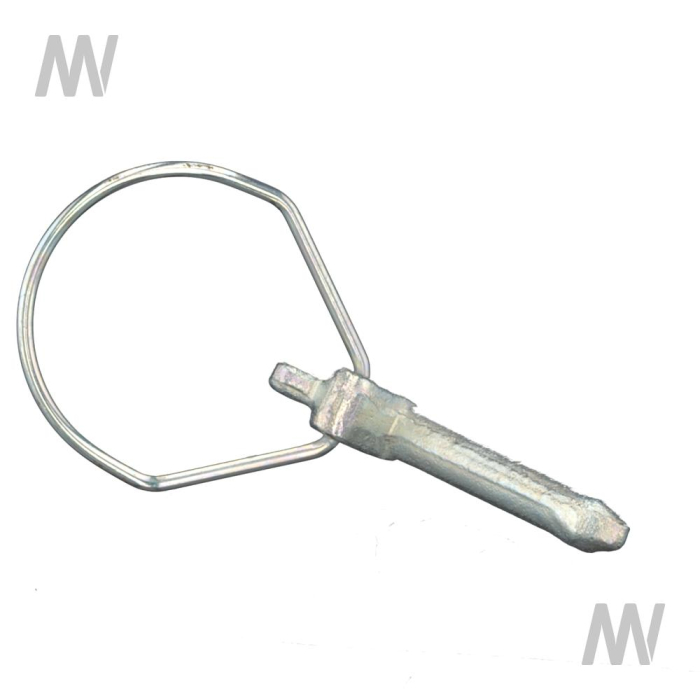 Klappstecker passend für Unterlenker Fangprofil, Kat. 2, 11 x 52 x 58 mm - Detail 1