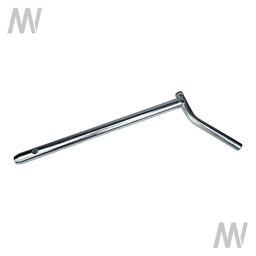 Unterlenkerbolzen Kat. 0 ohne Kette und Splint, L= 250 mm - Detail 1