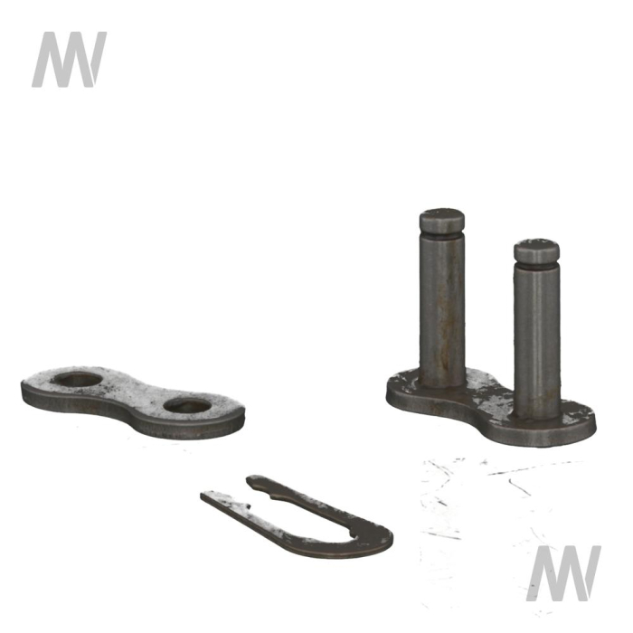 Kettenglied gekr - Detail 1