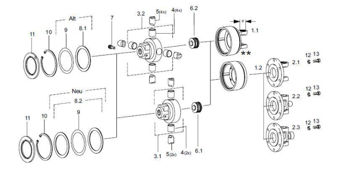 A 12-DIN127 FE/ZN8A (A3C) - Detail 1