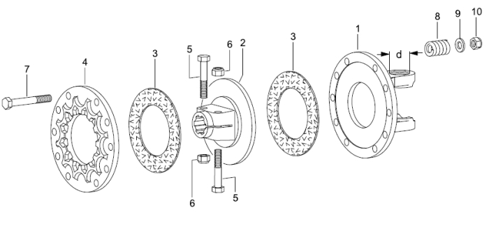 Hexagonal head screw - Detail 1
