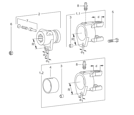 Gabel 2200 - Detail 1