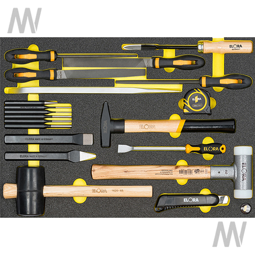 Handschlagw.-Feilensatz 19-tlg. OMS-45 - Detail 1