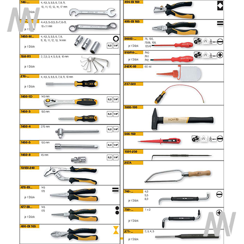 85-TLG. WERKZ.SORTIMENT WS-6M - Detail 1