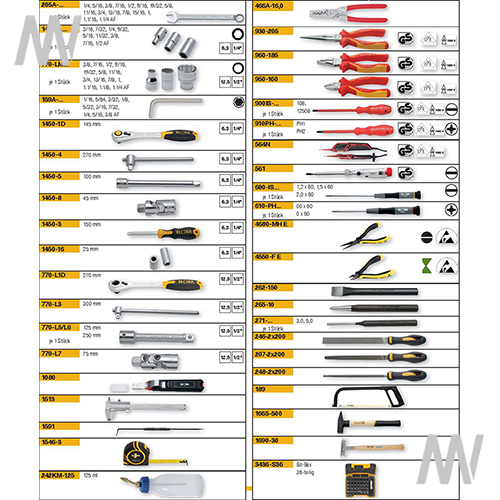 128TLG. WERKZ.SORTIMENT WS-4A - Detail 1