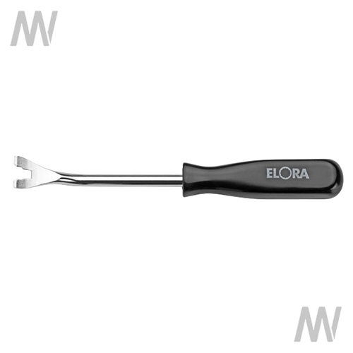 Dichtungs-Flachschaber 290-80G, gekröpft L=160mm - Detail 1