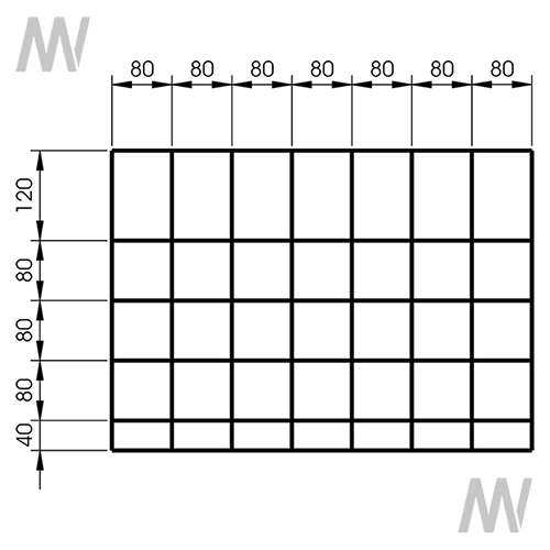 SCHUBLADEN EINTEILER 10 TLG. 1210-ET 10 - Detail 1
