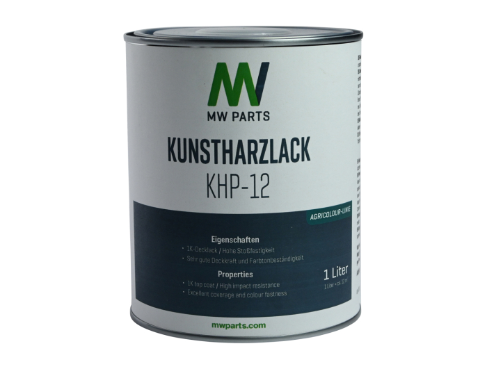 Kunstharzlack KHP-12 Claas grau 1L - Detail 1