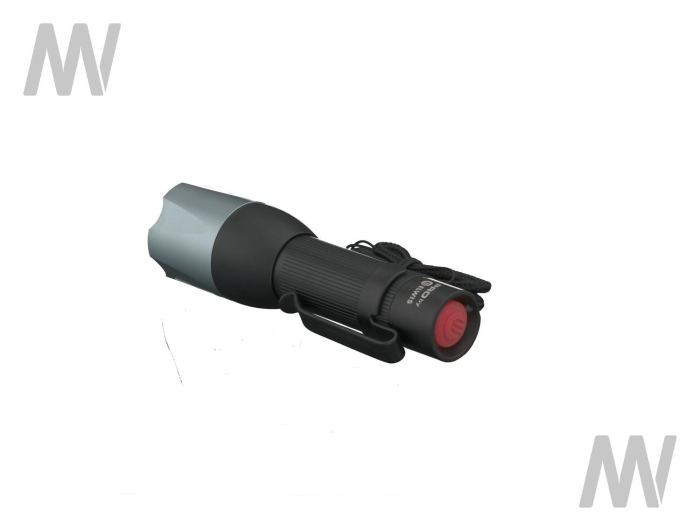 LED-Taschenlampe 5W mit Halteclip und Schlaufenband - Detail 1