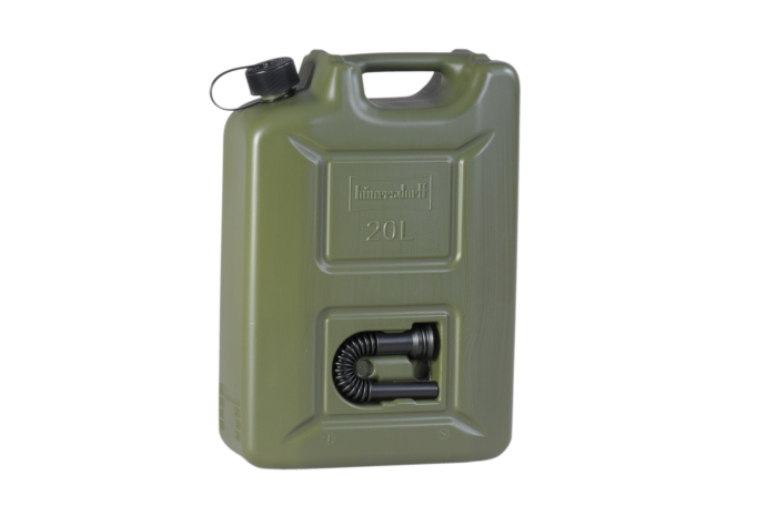 PE fuel canister PROFI,20 L, olive - Detail 1