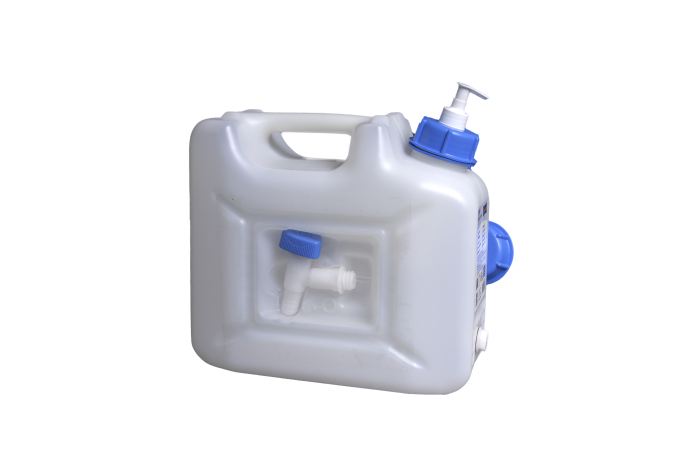 Hygiene canister 12L incl. soap dispenser and tap - Detail 1