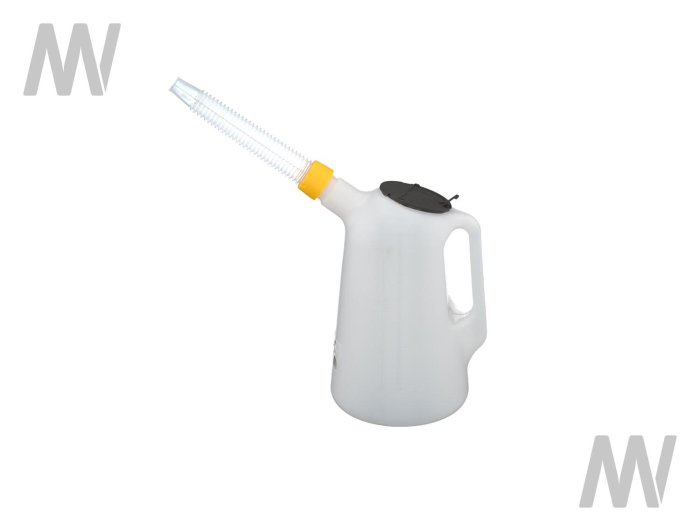 Measuring jug with lid, 2L, PE-white - Detail 1