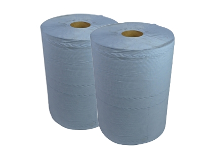Cleaning paper roll 2-ply Blue 380 x 360mm, 1000 sheets VPE 2 - Detail 1